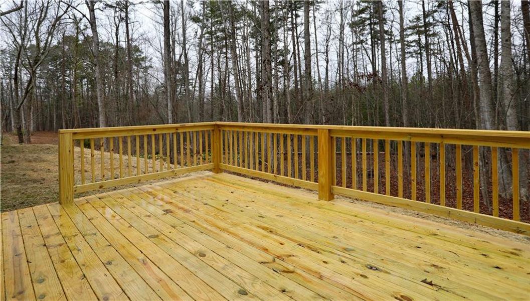 Exterior details and patio area of a home in , Dawsonville (Image 15).