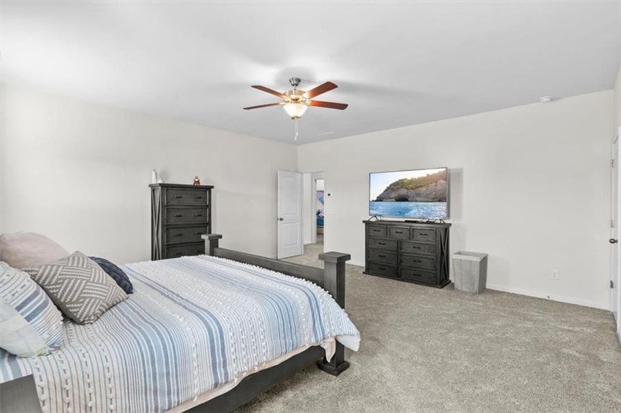 Furnished interior view inside a new home in Jackson Farm, Cartersville (Image 11).