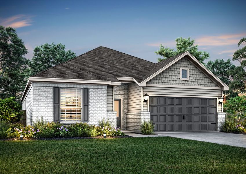 Dusk rendering of the Atchison plan Dusk rendering of the Atchison plan