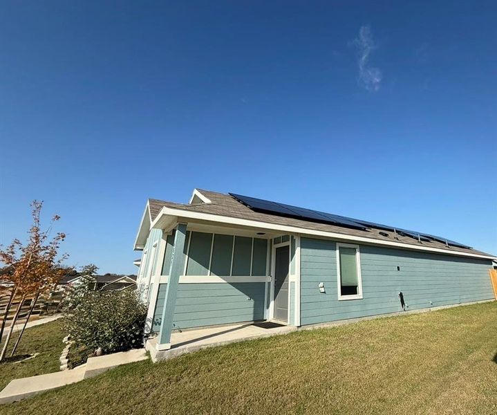 Exterior details and patio area of a home in , Princeton (Image 3).
