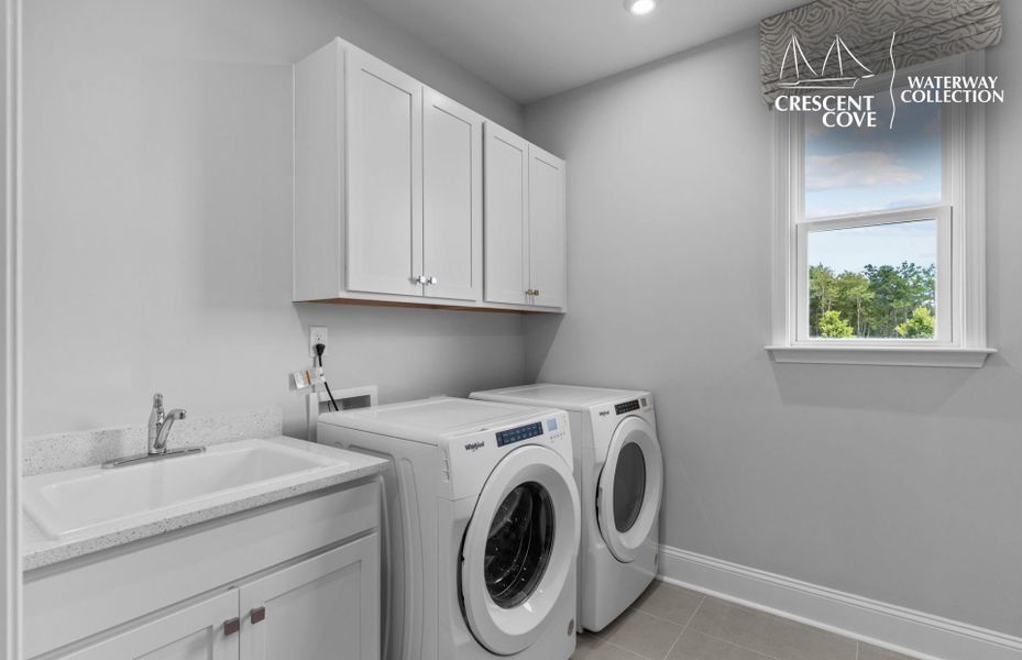Representative furnished interior of a home built from the Stardom - Waterway Collection by Pulte Homes in Crescent Cove, Myrtle Beach (Image 26).
