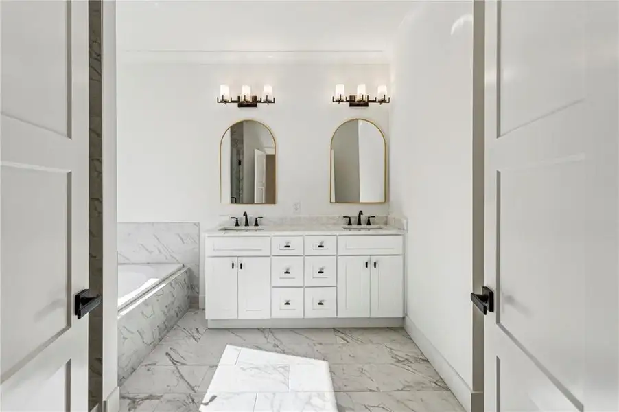 Furnished interior view inside a new home in , Marietta (Image 6). Furnished interior view inside a new home in , Marietta (Image 6).