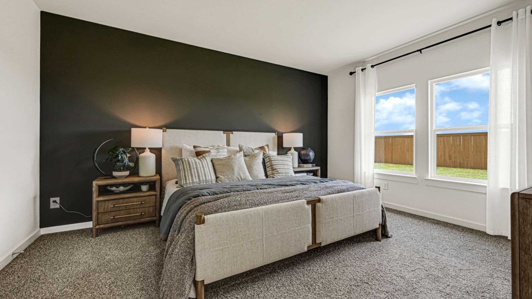 Furnished interior view inside a new home in Emberly, Beasley (Image 21).
