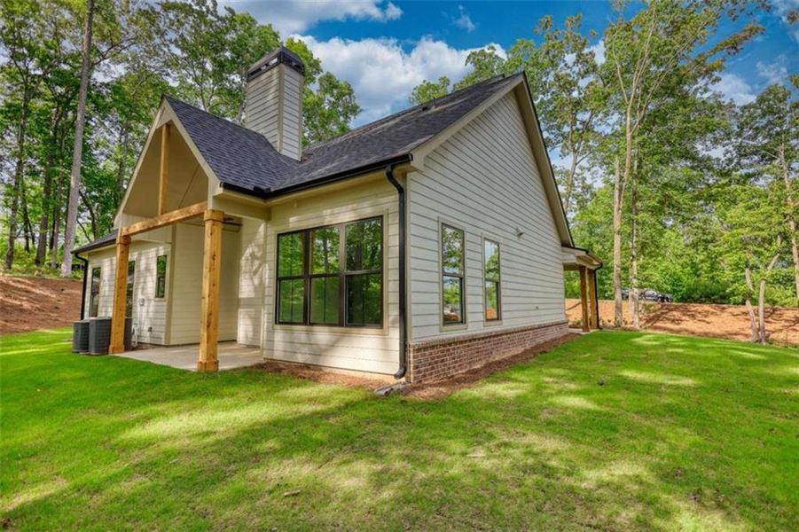 Exterior details and patio area of a home in , Monticello (Image 25). Exterior details and patio area of a home in , Monticello (Image 25).