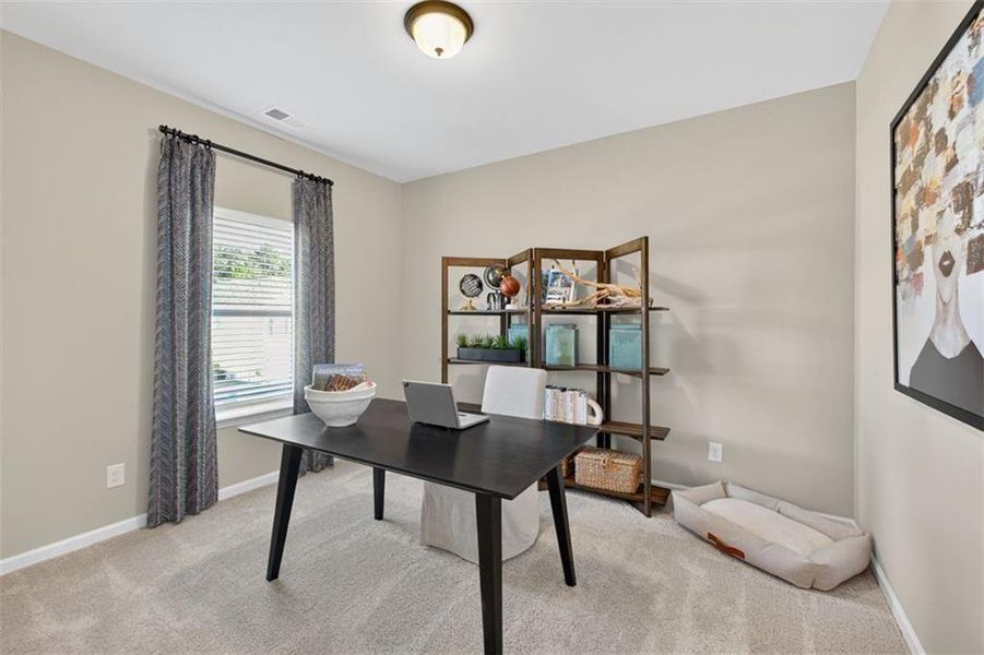 Furnished interior view inside a new home in Hillcrest Park, Ringgold (Image 29).