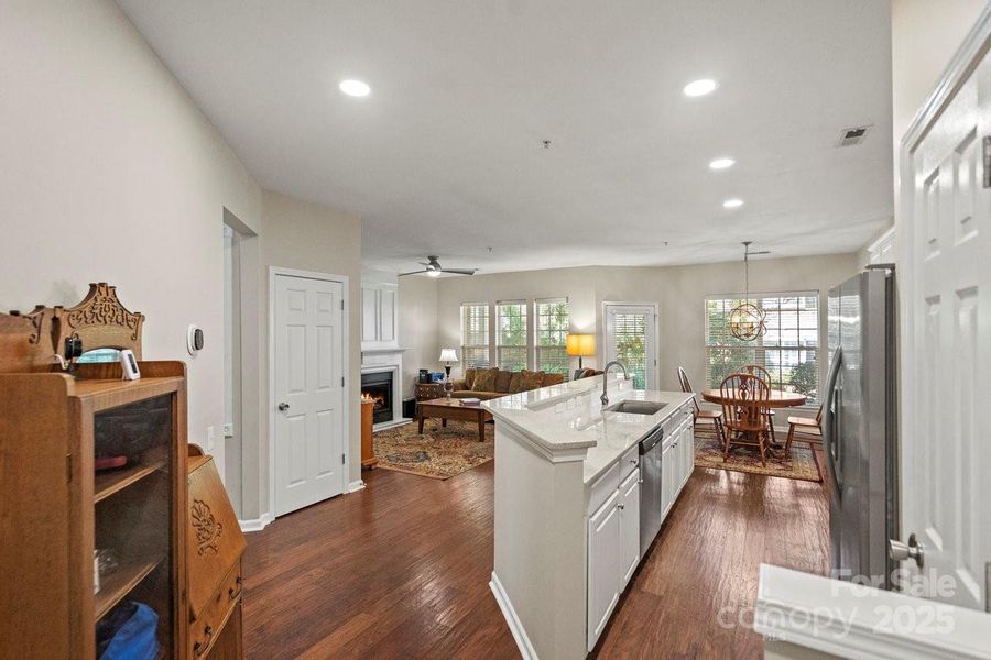 Furnished interior view inside a new home in , Charlotte (Image 11).