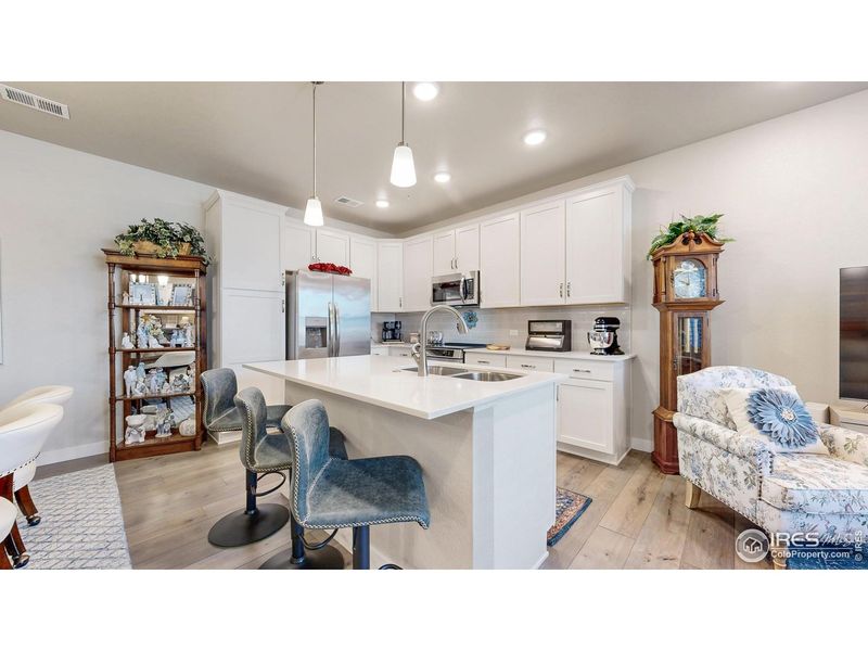 Furnished interior view inside a new home in The Lakes at Centerra - Discovery, Loveland (Image 7).
