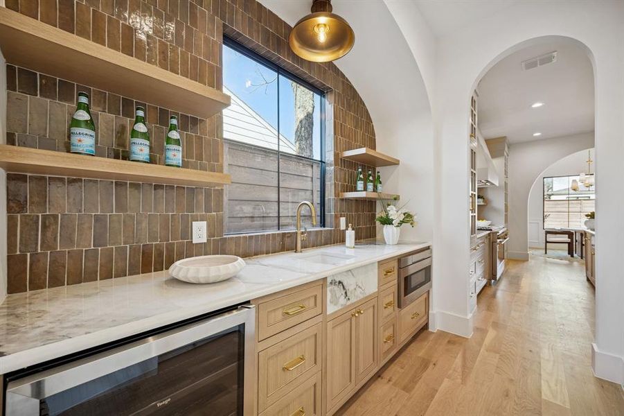 Furnished interior view inside a new home in , Dallas (Image 27).