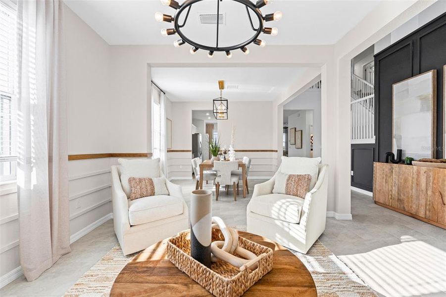 Furnished interior view inside a new home in Rye Ranch: Executive Homes, Parrish (Image 7).