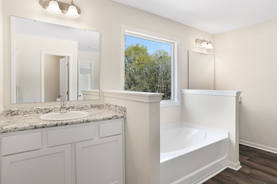 Representative furnished interior of a home built from the The Richland by RTS Homes in Tibet Road at Sassafras, Allenhurst (Image 12).