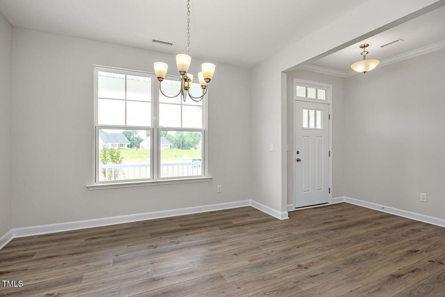 Spacious, unfurnished interior of a new home in Tobacco Road, Angier (Image 95). Spacious, unfurnished interior of a new home in Tobacco Road, Angier (Image 95).