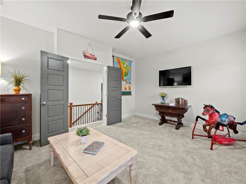 Furnished interior view inside a new home in , Hoschton (Image 39).