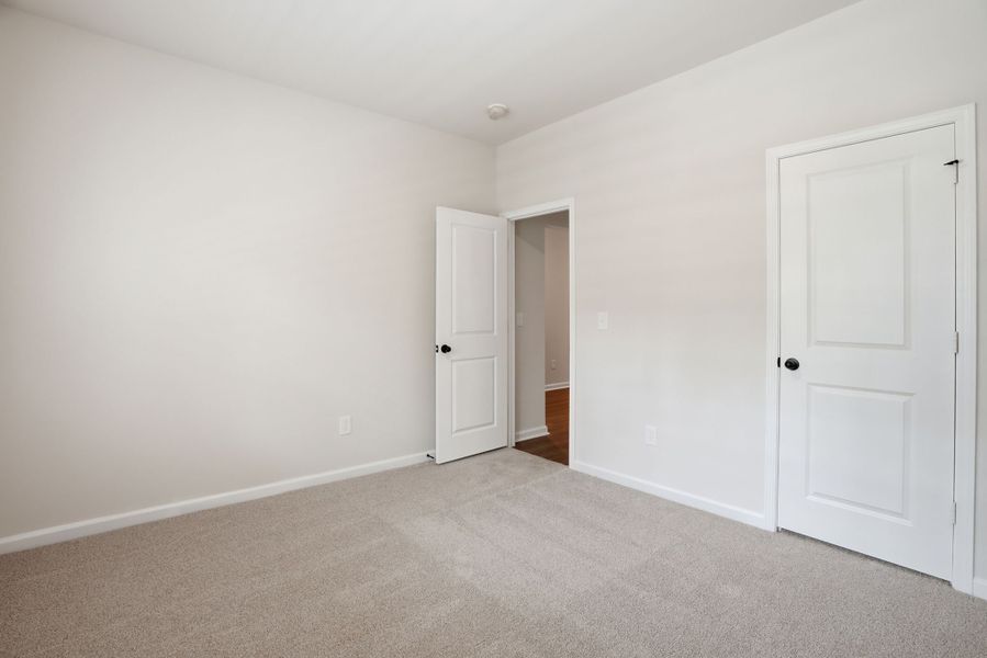 Representative unfurnished interior of a home built from the Hawthorne Select M by McGuinn Homes in Broadway Lake, Anderson (Image 26). Representative unfurnished interior of a home built from the Hawthorne Select M by McGuinn Homes in Broadway Lake, Anderson (Image 26).