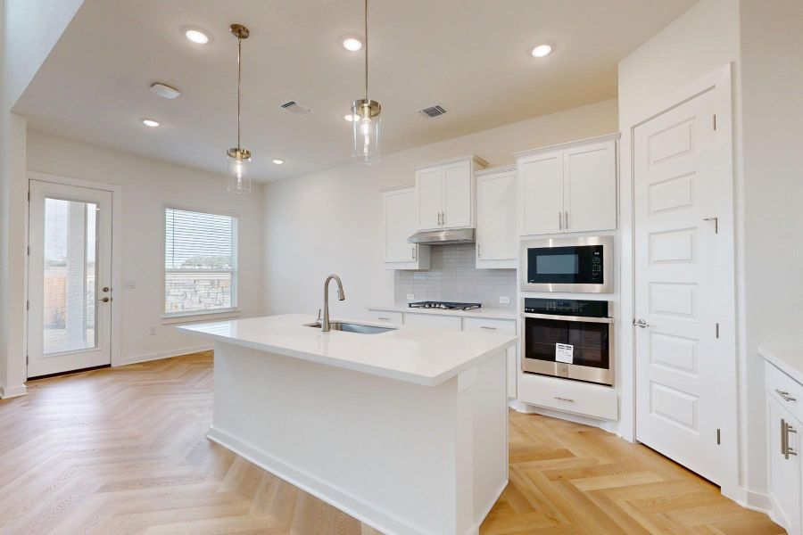 Furnished interior view inside a new home in Barksdale, Leander (Image 6).