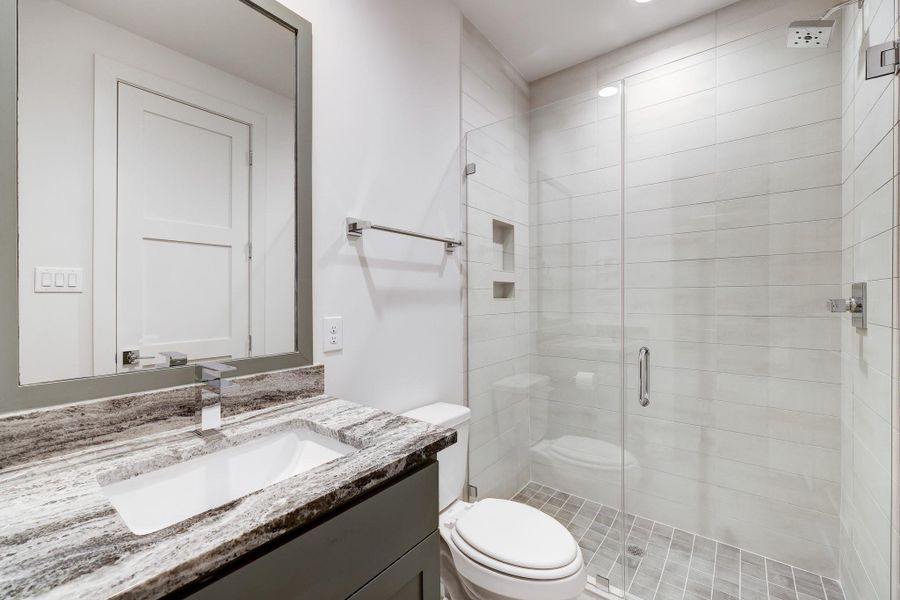 Furnished interior view inside a new home in Point East, Houston (Image 20). Furnished interior view inside a new home in Point East, Houston (Image 20).