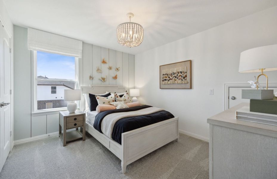 Furnished interior view inside a new home in Pecan Square, Northlake (Image 3).