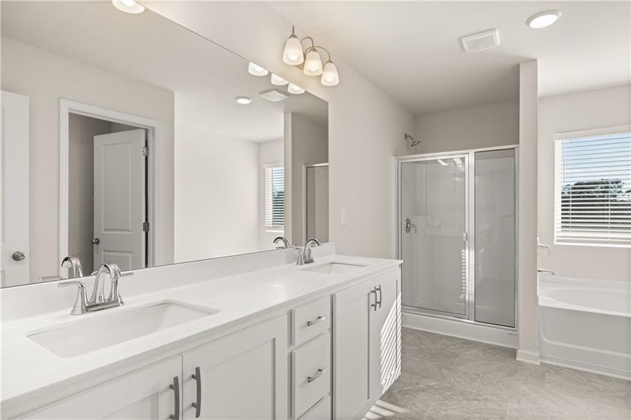 Furnished interior view inside a new home in Lake Carlton, Loganville (Image 8).