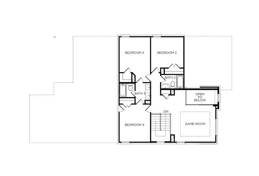 2D floor plan layout of this home in , Katy, TX (Image 3). 2D floor plan layout of this home in , Katy, TX (Image 3).