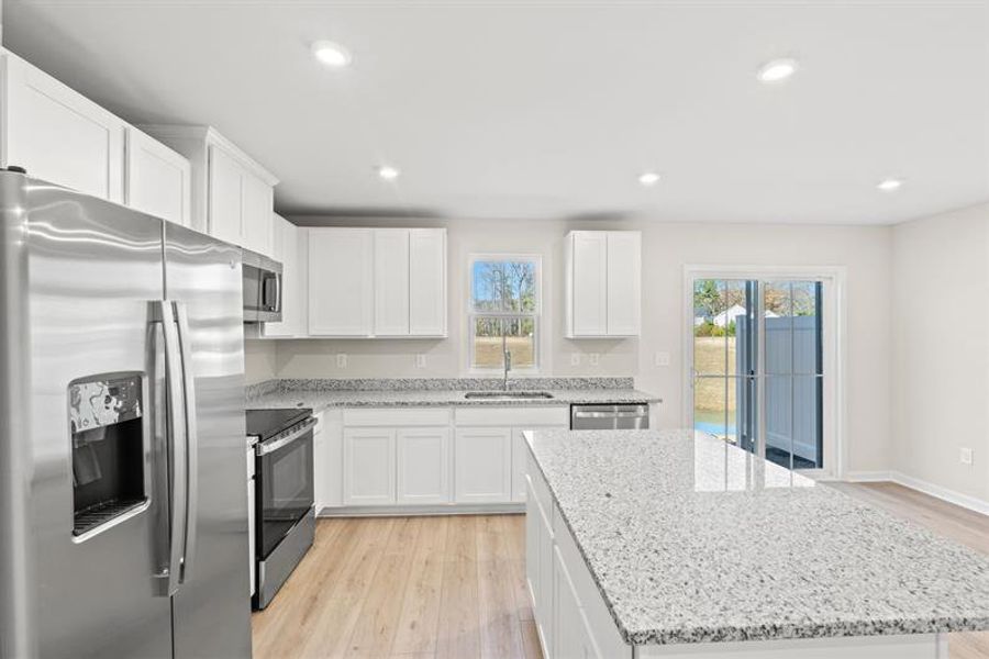 Furnished interior view inside a new home in Meadows Edge, Conway (Image 6).