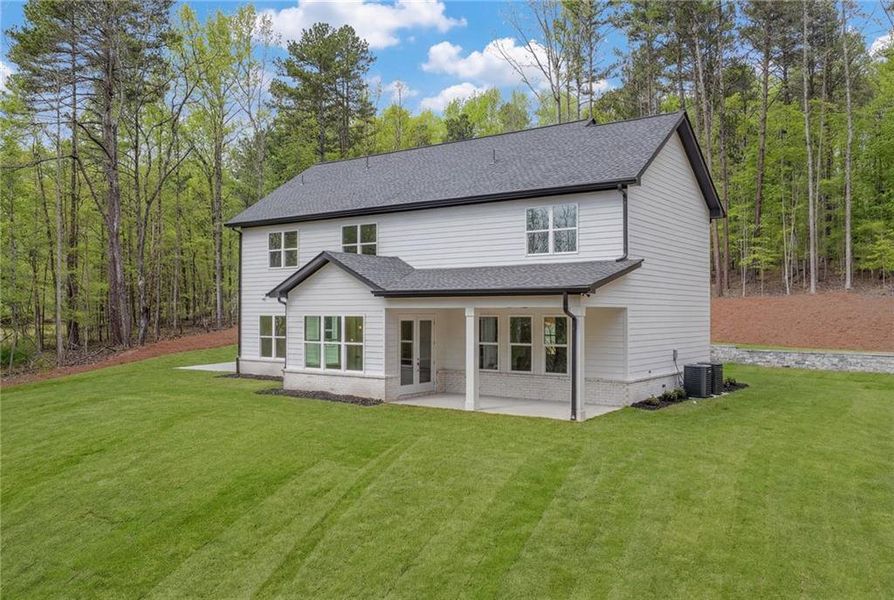 Exterior details and patio area of a home in , Maysville (Image 28).
