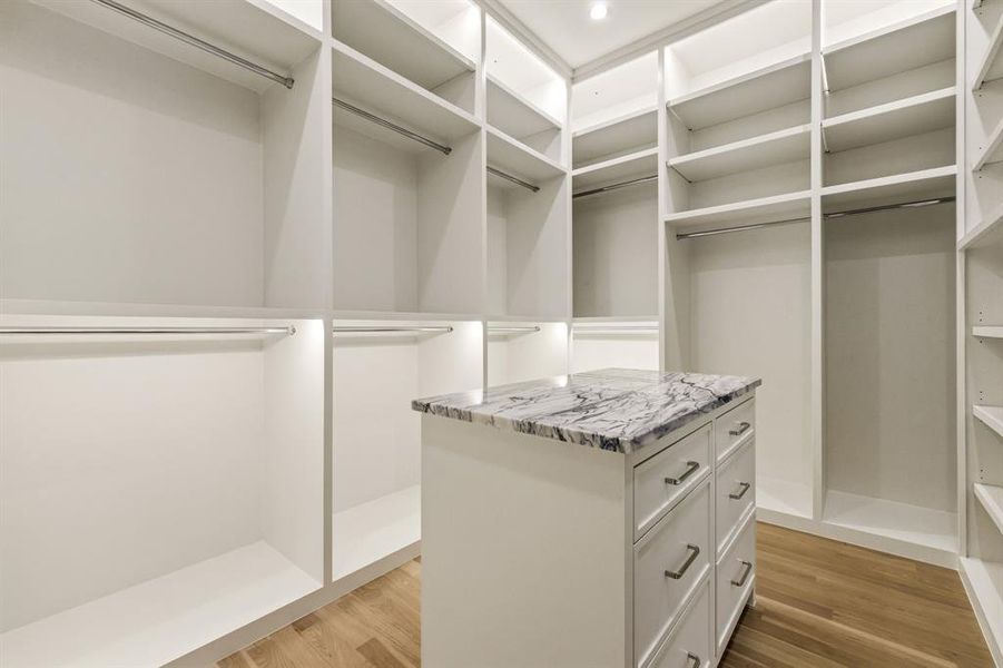 Furnished interior view inside a new home in , Dallas (Image 15).