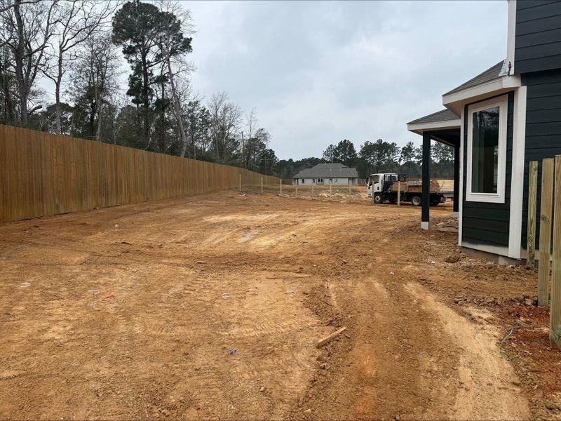 Site preparation for new homesites in River's Edge, Conroe (Image 36).