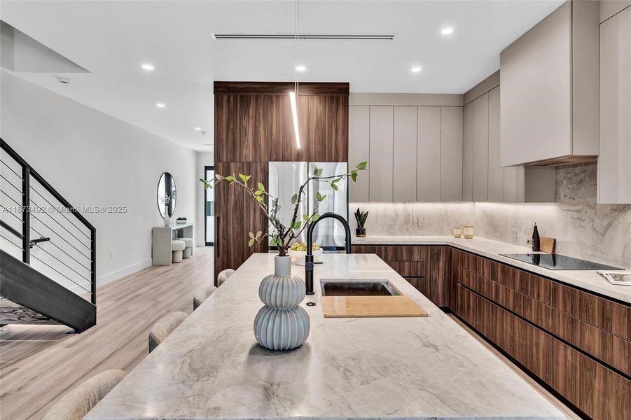 Furnished interior view inside a new home in , Miami (Image 16). Furnished interior view inside a new home in , Miami (Image 16).