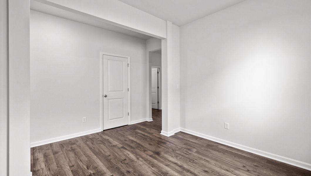 Representative unfurnished interior of a home built from the Biltmore by D.R. Horton in Woodglen, Piedmont (Image 12).