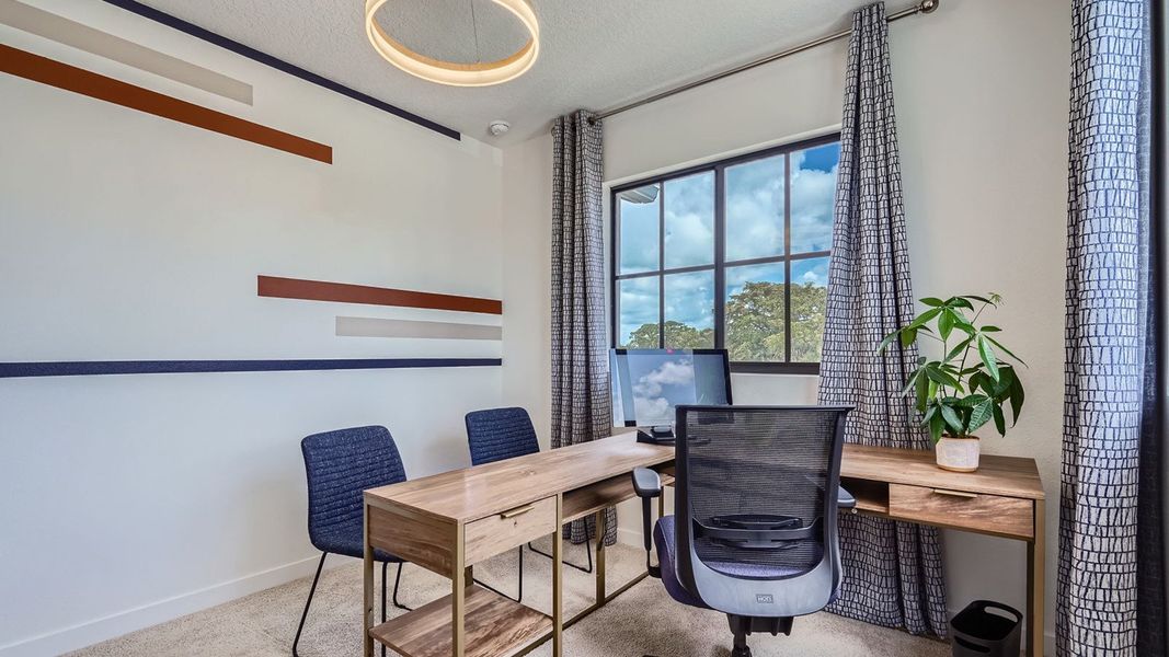 Furnished interior view inside a new home in Ashwood Cove, Lake Worth (Image 29).