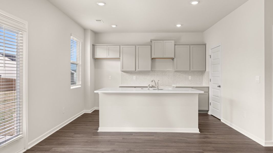 Representative furnished interior of a home built from the Penwell by D.R. Horton in Kingston Ranch at Lake Oconee, Buckhead (Image 5). Representative furnished interior of a home built from the Penwell by D.R. Horton in Kingston Ranch at Lake Oconee, Buckhead (Image 5).