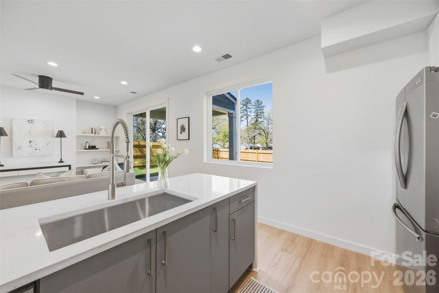Furnished interior view inside a new home in , Charlotte (Image 11).