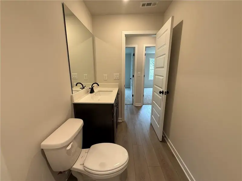 Furnished interior view inside a new home in The Towns at Auburn Station East, Auburn (Image 7).