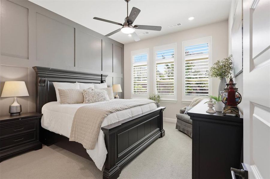 Furnished interior view inside a new home in The Parks at Wilson Creek, Celina (Image 36). Furnished interior view inside a new home in The Parks at Wilson Creek, Celina (Image 36).