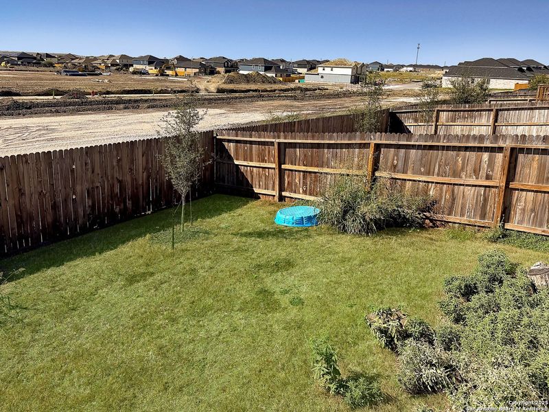 Exterior details and patio area of a home in Knox Ridge, Converse (Image 2). Exterior details and patio area of a home in Knox Ridge, Converse (Image 2).