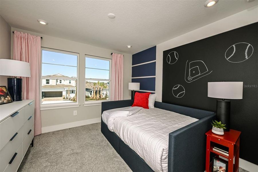 Model Secondary Bedroom Model Secondary Bedroom