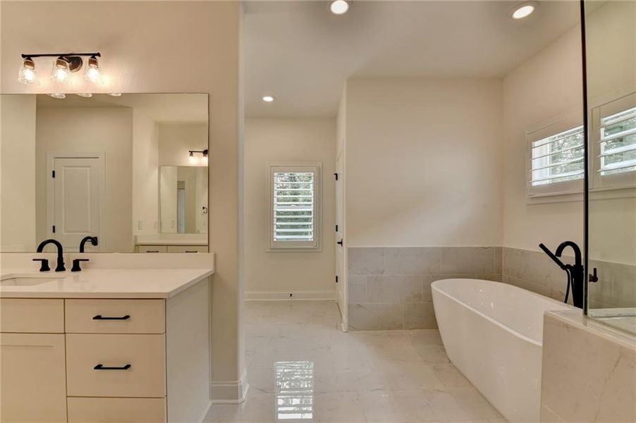 Furnished interior view inside a new home in , Duluth (Image 6). Furnished interior view inside a new home in , Duluth (Image 6).