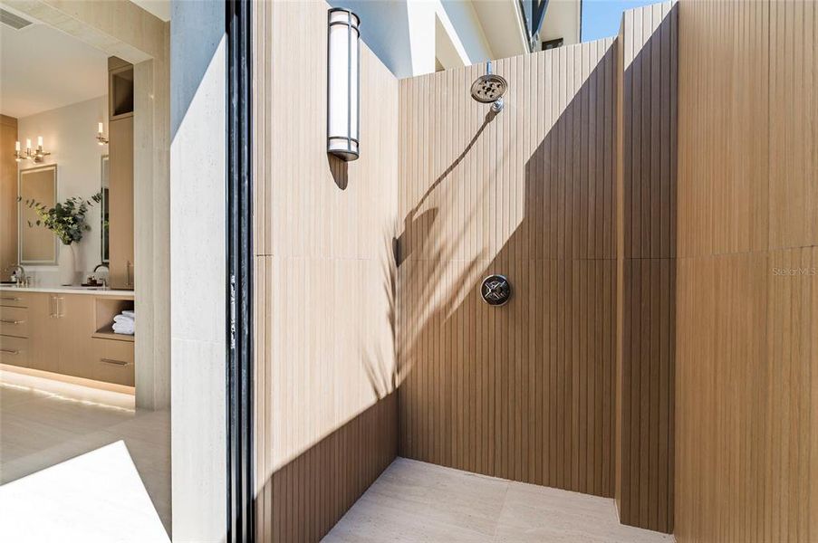 Close-up of interior finishes inside a home in , Sarasota (Image 21).