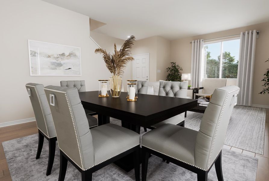 Dining Room | Acadia | Spring Valley | New Homes In Longmont, CO By Landsea Homes