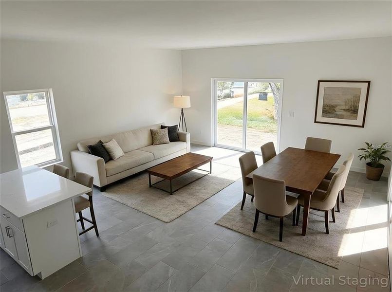 Furnished interior view inside a new home in , Sanford (Image 5). Furnished interior view inside a new home in , Sanford (Image 5).