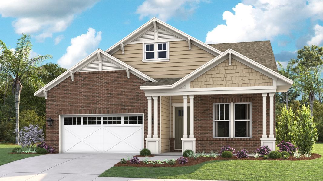 BB-Craftsman Brick Elevation BB-Craftsman Brick Elevation