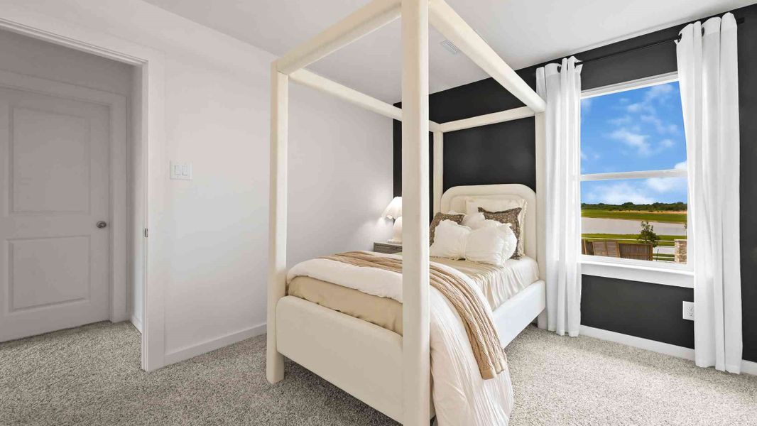 Furnished interior view inside a new home in Emberly, Beasley (Image 32).