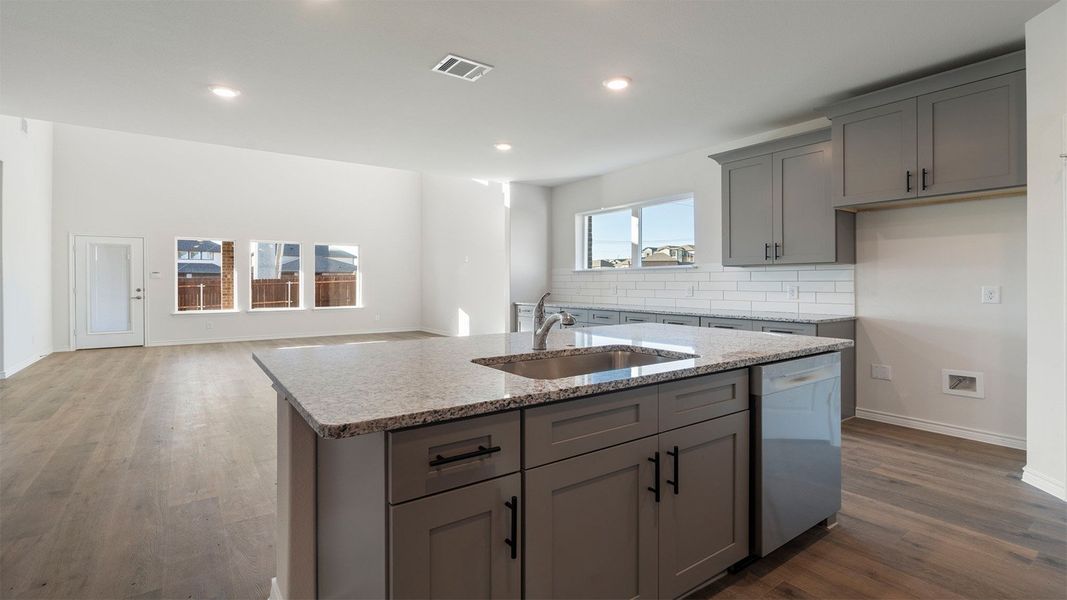 Furnished interior view inside a new home in The Preserve at Forum, Grand Prairie (Image 3).