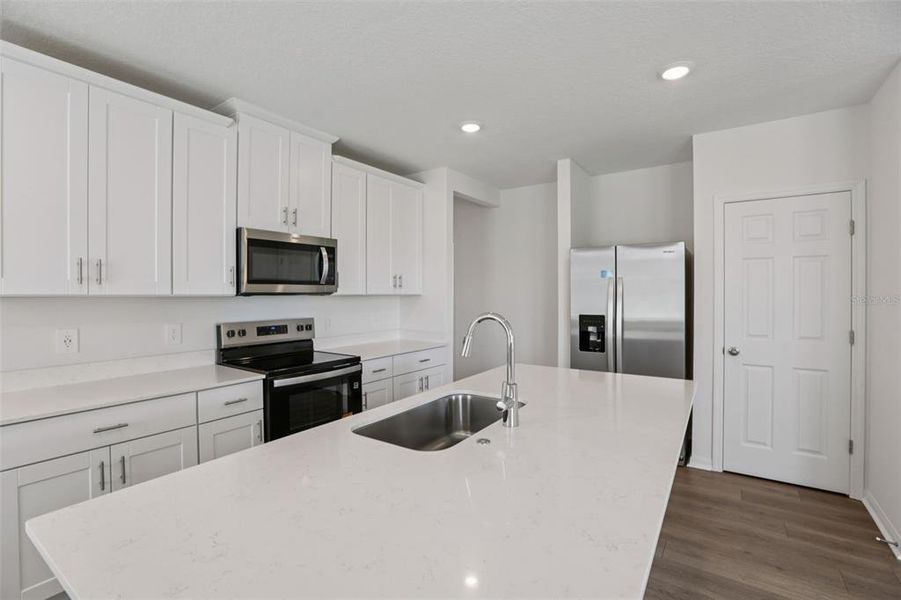 Furnished interior view inside a new home in Springs at Lake Alfred - Classic Series, Lake Alfred (Image 9).