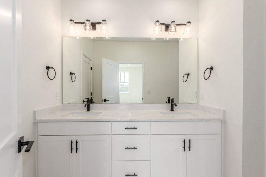 Furnished interior view inside a new home in Westerly, Erie (Image 11). Furnished interior view inside a new home in Westerly, Erie (Image 11).