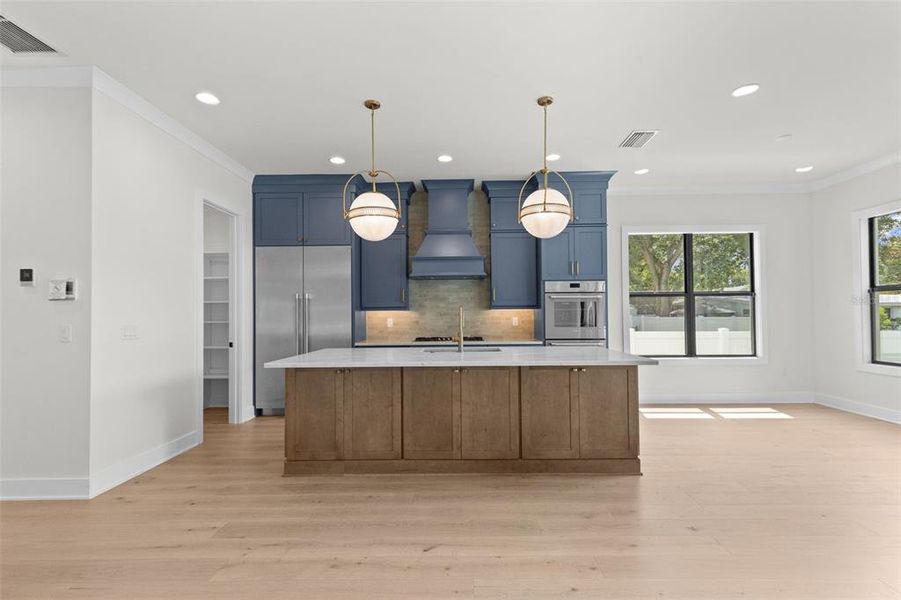 Furnished interior view inside a new home in , Tampa (Image 8). Furnished interior view inside a new home in , Tampa (Image 8).