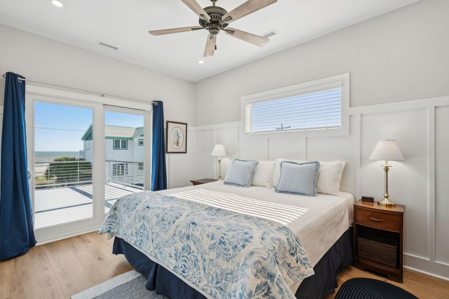 Furnished interior view inside a new home in , Folly Beach (Image 29).