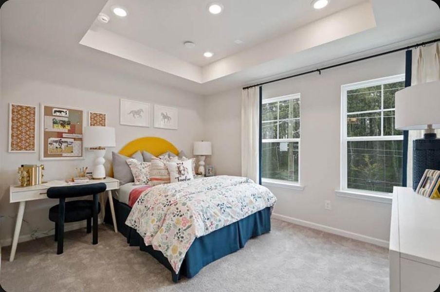 Furnished interior view inside a new home in Dreycott, Lawrenceville (Image 14). Furnished interior view inside a new home in Dreycott, Lawrenceville (Image 14).