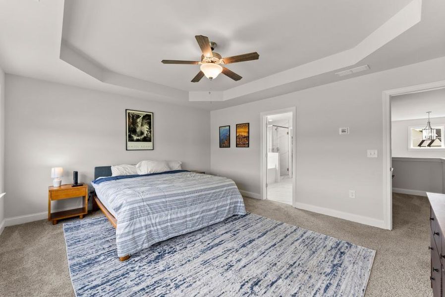 Furnished interior view inside a new home in , Homer (Image 38).