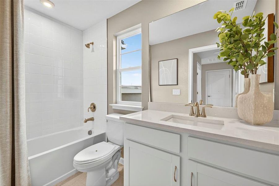 Furnished interior view inside a new home in Crosswind Ranch, Parrish (Image 8).