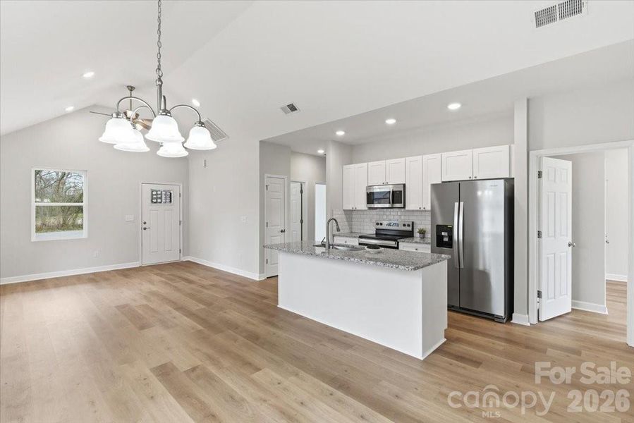 Furnished interior view inside a new home in , Shelby (Image 5).